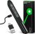 2 in 1 USB Type C Rechargeable Presentation Clicker with Green Pointer, Wireless Presenter for PowerPoint Presentation PPT Clicker, 2.4GHz Presentation Remote Slide Advancer for Computer MacBook