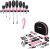 WORKPRO 112-Piece Pink Tool Kit – Ladies Hand Tool Set with Easy Carrying Round Pouch – Durable, Long Lasting Chrome Finish Tools – Perfect for DIY, Home Maintenance – Pink Ribbon