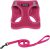Voyager Step-in Air Cat Leash Harness Set – All Weather Mesh, Step in Vest Harness for Small and Large Cats by Best Pet Supplies – Fuchsia, S (Chest 14-16″)