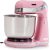 Dash Stand Mixer (Electric Mixer for Everyday Use): 6 Speed Stand Mixer with 3 Quart Stainless Steel Mixing Bowl, Dough Hooks & Mixer Beaters for Dressings, Frosting, Meringues & More – Pink