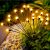 PATIOPIA Solar Garden Lights, 20 LED Firefly Solar Lights Outdoor, Solar Lights for Outside Sway by Wind,Solar Lights Outdoor Waterproof for Monther’s Gift,Yard Patio Pathway Decoration (2 Pack)