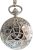 watch necklace Rome Number The Flower of Life Charm Pendant Watch, Antique Silver