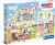 Clementoni – 18320 – Edukit 4 in 1 – Bluey – Board Games Set (Memo, Puzzle 30 and 48 Pieces, 6 Cubes), Educational 3 Years, Memory and Logic Game, Mating Cards, Children’s Puzzle, Made in Italy