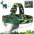 Nitigo Dinosaur Headlamp for Kids Flashlight Rechargeable Led Headlights Roar & Silent Mode, T-Rex Dinosaur Toys, Camping Gear, Gifts for Boys Girls Adults