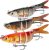 XBLACK Fishing Lures Jointed Fishing Kits for Freshwater and Saltwater,Lifelike Swimbaits for Bass Trout Crappie,Slow Sinking Bass Fishing Lure,Family Fishing Gear,Amazing Fishing Gifts for Men