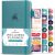 Clever Fox Wellness Planner – Weekly & Daily Health and Wellness Log, Food Journal & Meal Planner Diary for Calorie Counting, Notebook for Medical Condition Tracking – Pocket size (Aquamarine)