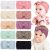 CÉLLOT 10 Colors Super Stretchy Soft Knot Baby Girl Headbands with Hair Bows Nylon Head Wrap For Newborn Baby Girls Infants Toddlers Kids