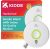 Kidde Smart Smoke Detector & Indoor Air Quality Monitor, WiFi, Alexa Compatible Device, Hardwired w/Battery Backup, Voice & App Alerts