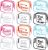 Silkfly 12 Pcs Clear Toiletry Bags for Traveling Quart Size Travel Bag Plastic PVC Clear Makeup Bags with Zipper Clear Cosmetic Zipper Pouches for Travel Women Men, Airport Business Bathroom (Inspire)