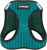 Voyager Step-in Air Dog Harness – All Weather Mesh Step in Vest Harness for Small and Medium Dogs by Best Pet Supplies – Turquoise (2-Tone), M