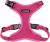 Voyager Step-in Lock Pet Harness – All Weather Mesh, Adjustable Step in Harness for Cats and Dogs by Best Pet Supplies – Fuchsia, L