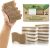 AIRNEX Natural Kitchen Sponge – Biodegradable Compostable Cellulose and Coconut Scrubber Sponge – Pack of 12 Eco Friendly Sponges for Dishes