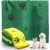 Chumia 4 Pcs Dog Towels for Drying Dogs Puppy Towel Bulk Microfiber Absorbent Towel Pet Bathing Supplies Quick Drying Paw Towel for Medium Dogs Cats Pets Shower (Light Yellow, Green,24 x 40 Inch)